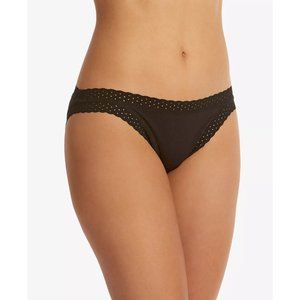 HANKY PANKY Women's Cotton Brazilian Bikini Underwear Black XS